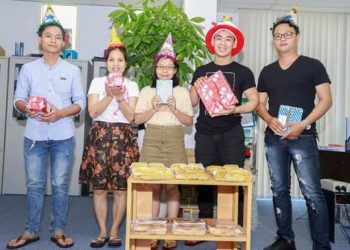 CADIAN TỔ CHỨC SINH NHẬT CHO NHÂN VIÊN