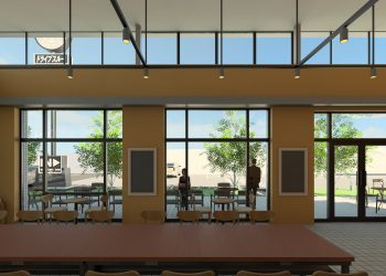 Phối cảnh bên trong Starbuck